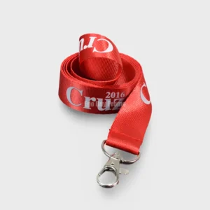 Custom Silk Screen Printed Polyester Lanyards for Events and ID Cards