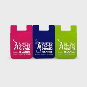 Custom Silicone Wallets, Eco-Friendly Silicone Card Holders, Silk Printed Silicone Phone Wallets