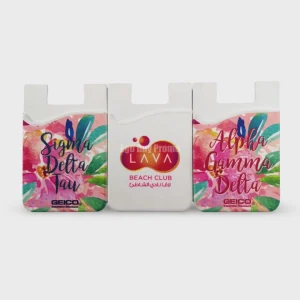 UV Printing Silicone Wallets, Eco-Friendly Silicone Card Holders, Full Color Silicone Phone Wallets